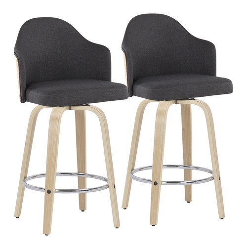 Ahoy 26" Fixed-height Counter Stool - Set Of 2